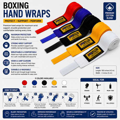 2pcs power hand wraps - 2pcs,