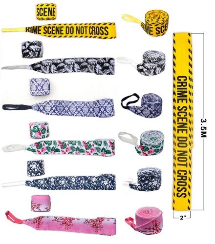 Hand wraps bandages printed - hand,