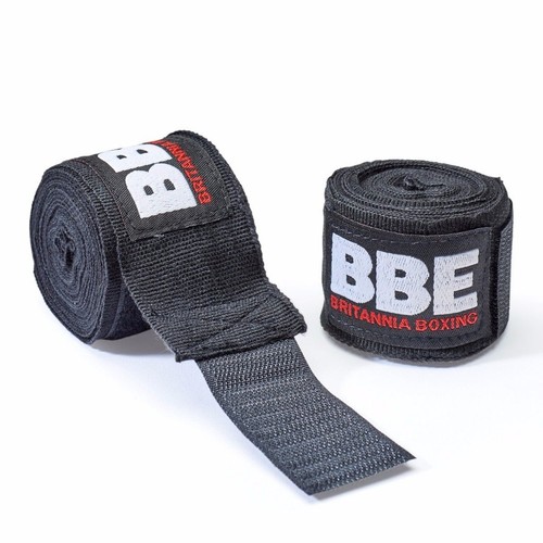 Boxing hand wraps black muay - boxing,