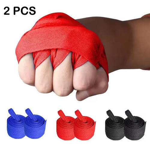 Cotton boxing hand wraps - cotton, 1.5