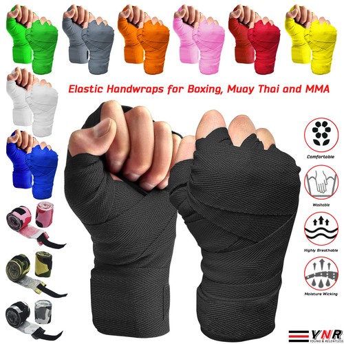 Boxing hand wraps - boxing, elasticated